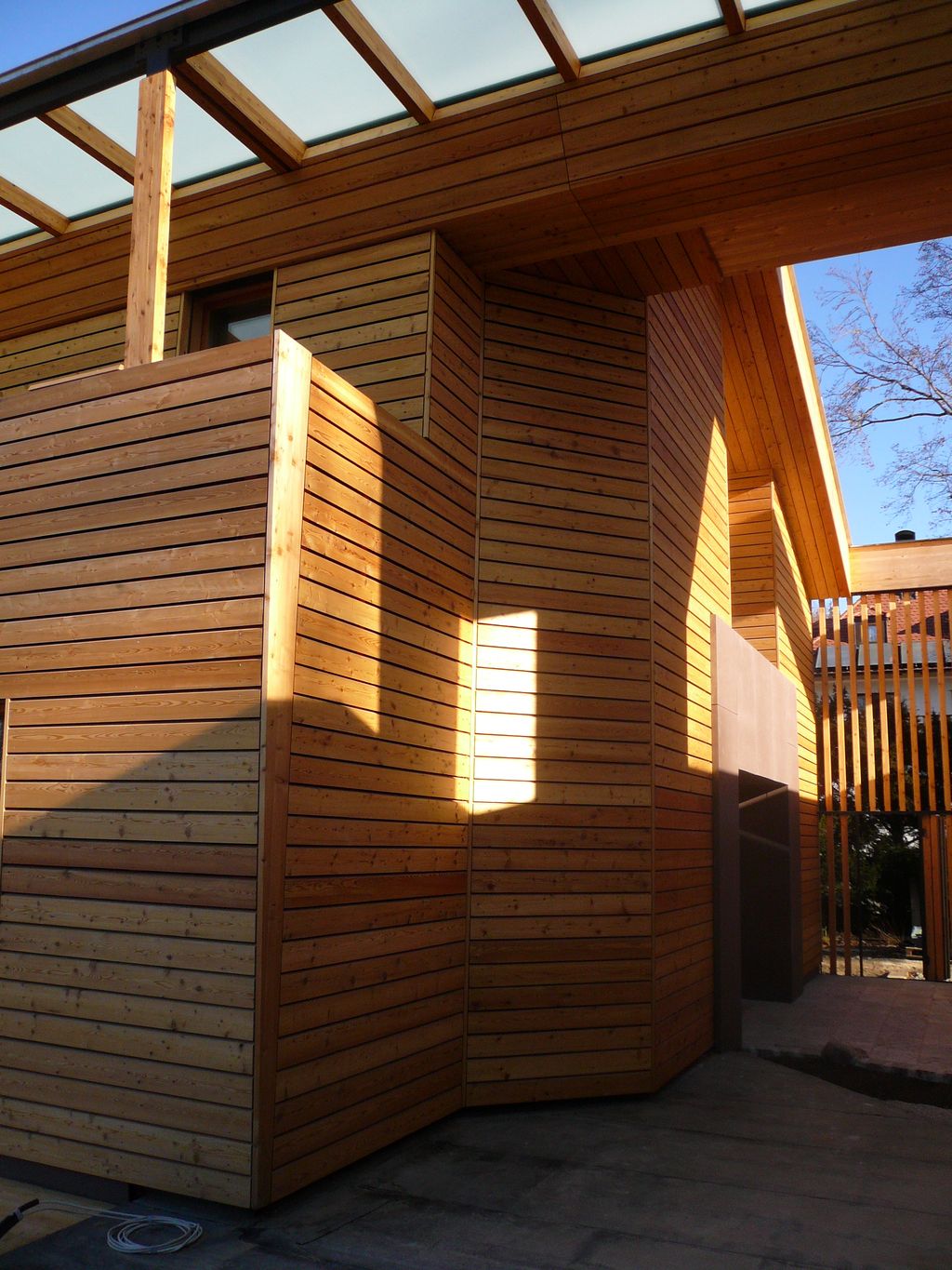 Neubau Passivhaus in Massivholzbauweise