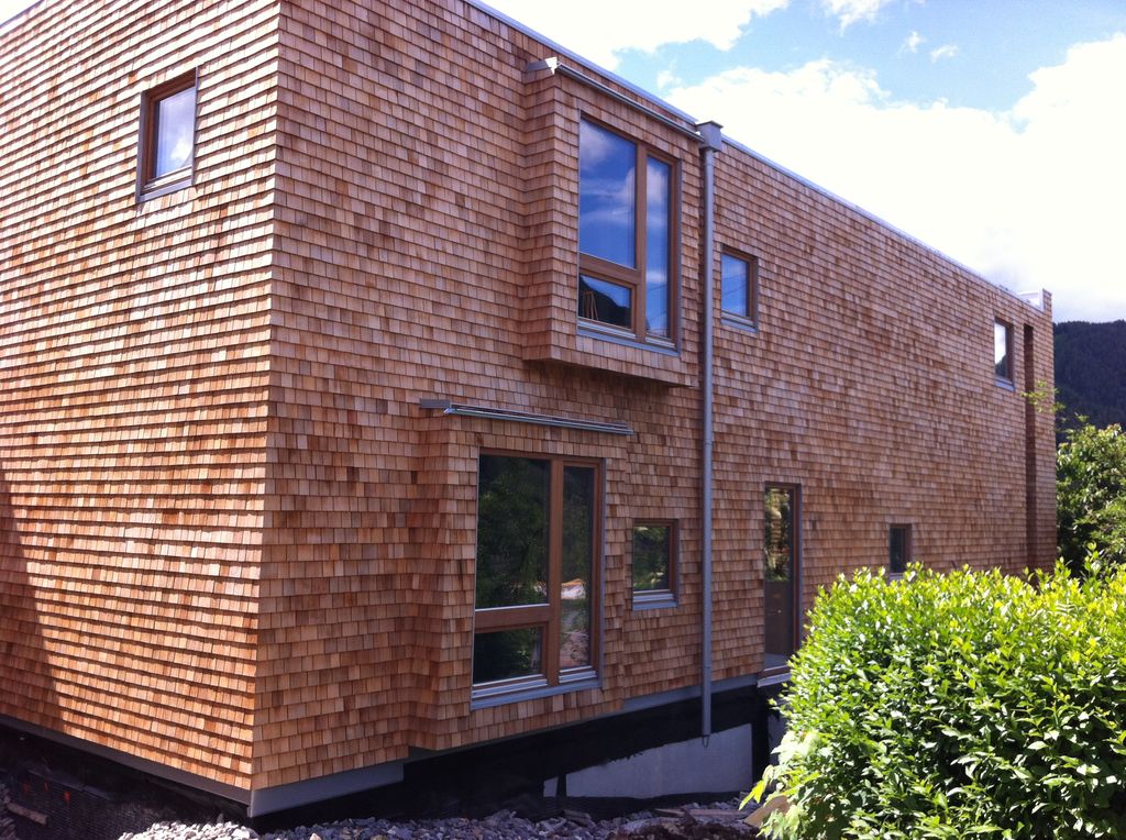 Natur-PUR!-Massivholzhaus mit leimfreien Holzmassivwänden!